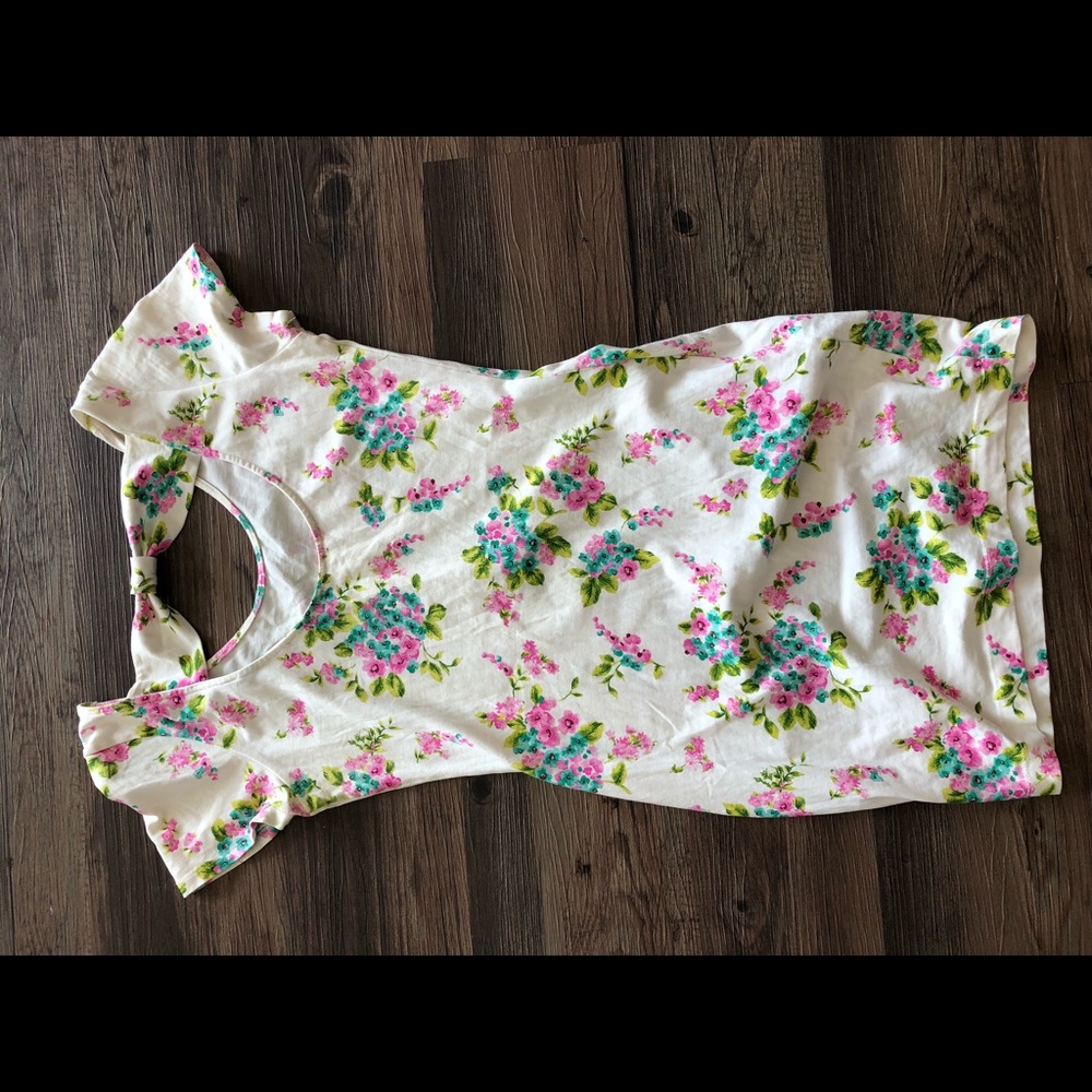 Forever 21 floral bodycon dress